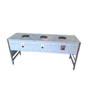 3 Plate Solid Top Stove